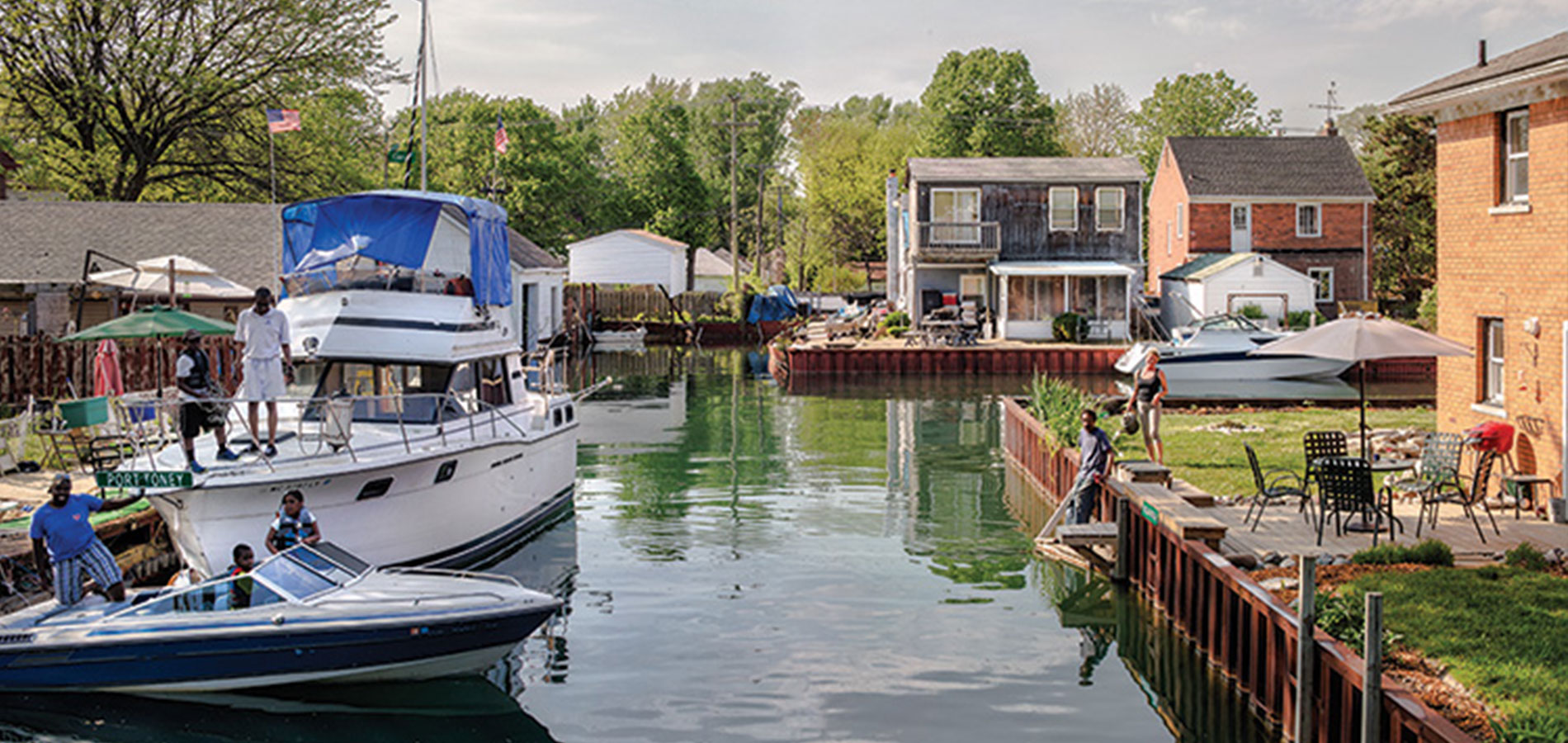 Jefferson Chalmers Canal