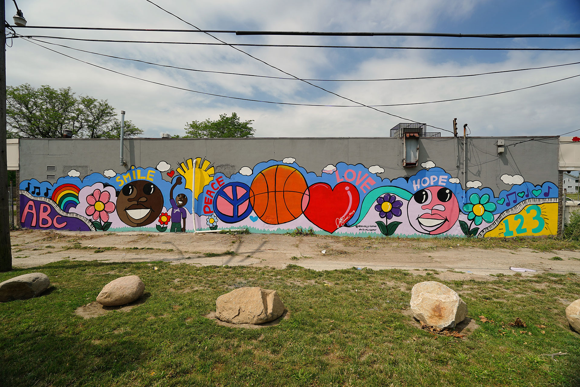 Phill Simpson - Smiling is as easy as 123abc Yates Park